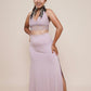 Elegance - Halter lace top & Harmony - Skirt by Bohemian Goddess I Color: Rosewood I www.bohemiangoddess.com