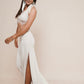 Extremely beautiful halter lace top & Harmony - Skirt by Bohemian Goddess I Color: Winter White I www.bohemiangoddess.com