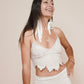 Lace top named Radiance by Bohemian Goddess in color Winter White I www.bohemiangoddess.com